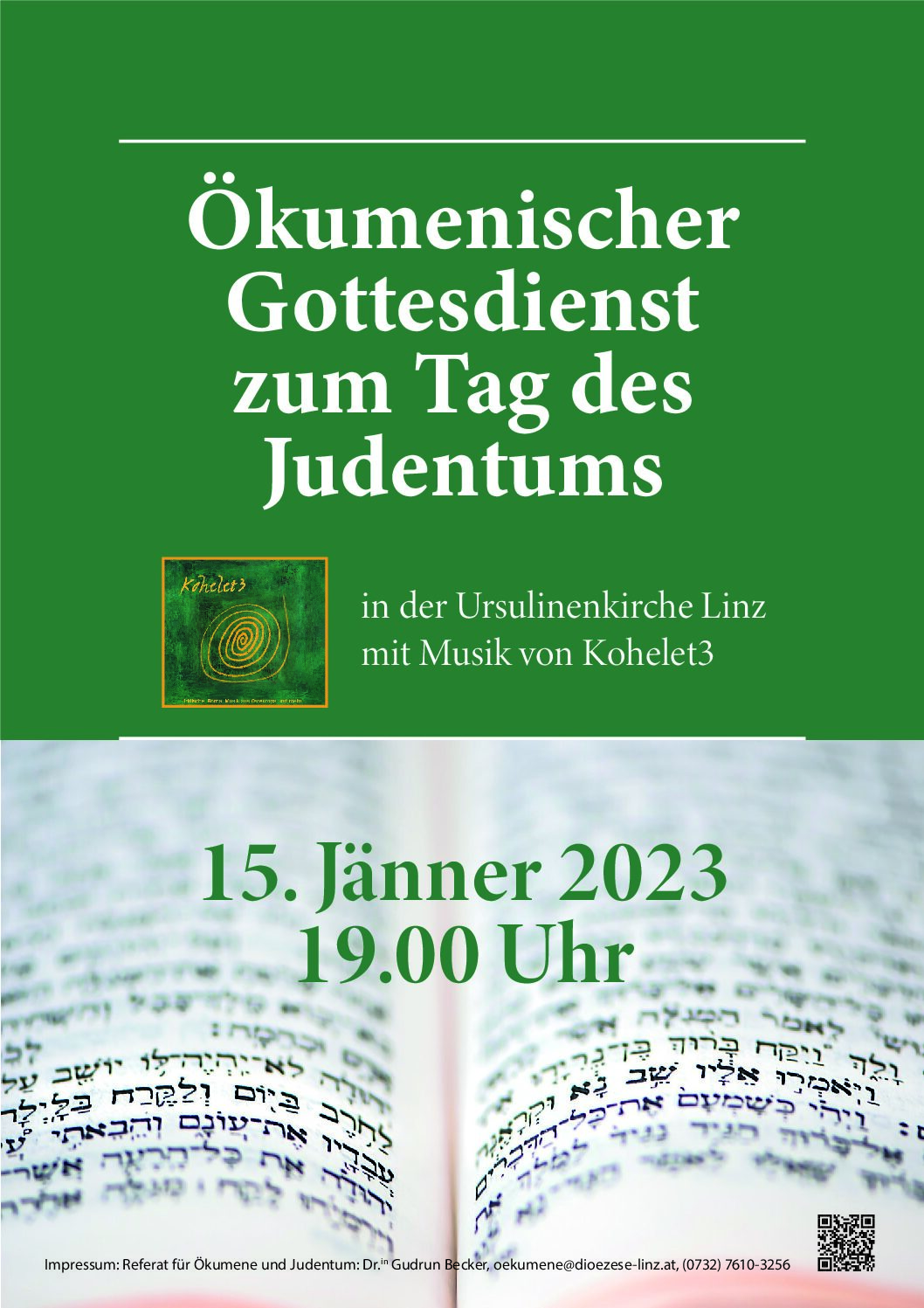2023 Godi Tag des Judentums